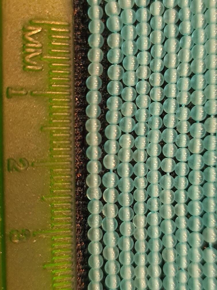 Apatite 2mm Round Beads, Jewelry Making Round Polished Gemstone Beads, DIY Necklace, Bracelet 16" Strand