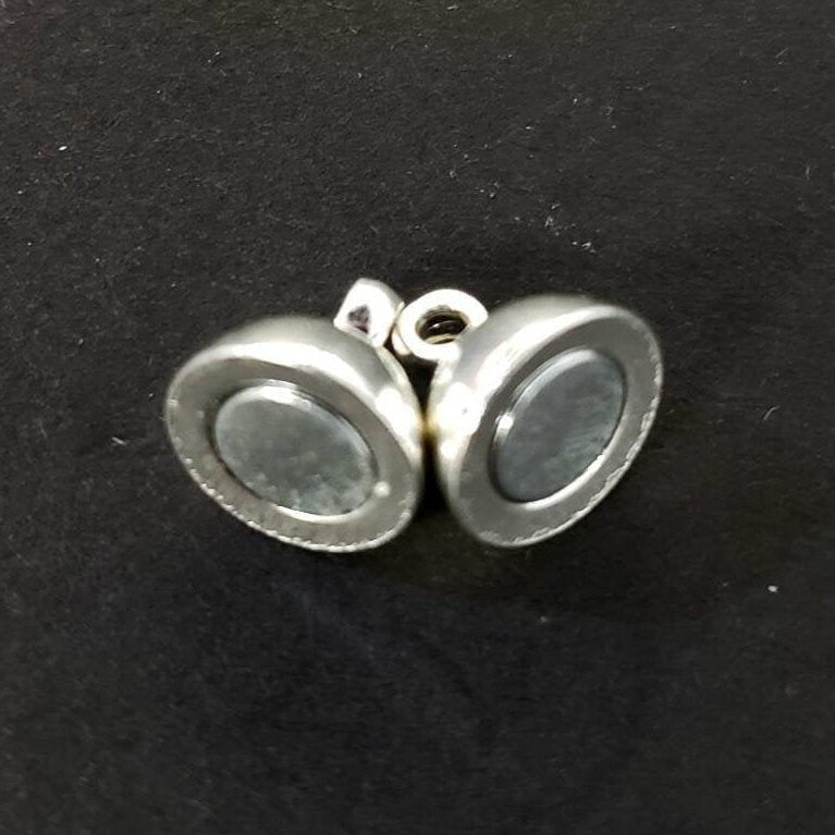 4 sets magnetic clasp 8mm round very strong magnet shiny silver, gold , rose gold plated brass, good quality jewelry making clasp