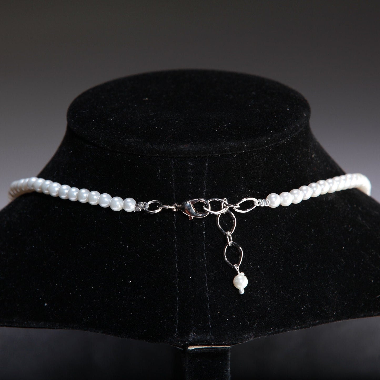 Natural Freshwater Biwa Pearl 10x20mm with Oyster Shell Pearl and Crystal Accent Adjustable Chains 16.5" to 18" Y Necklace