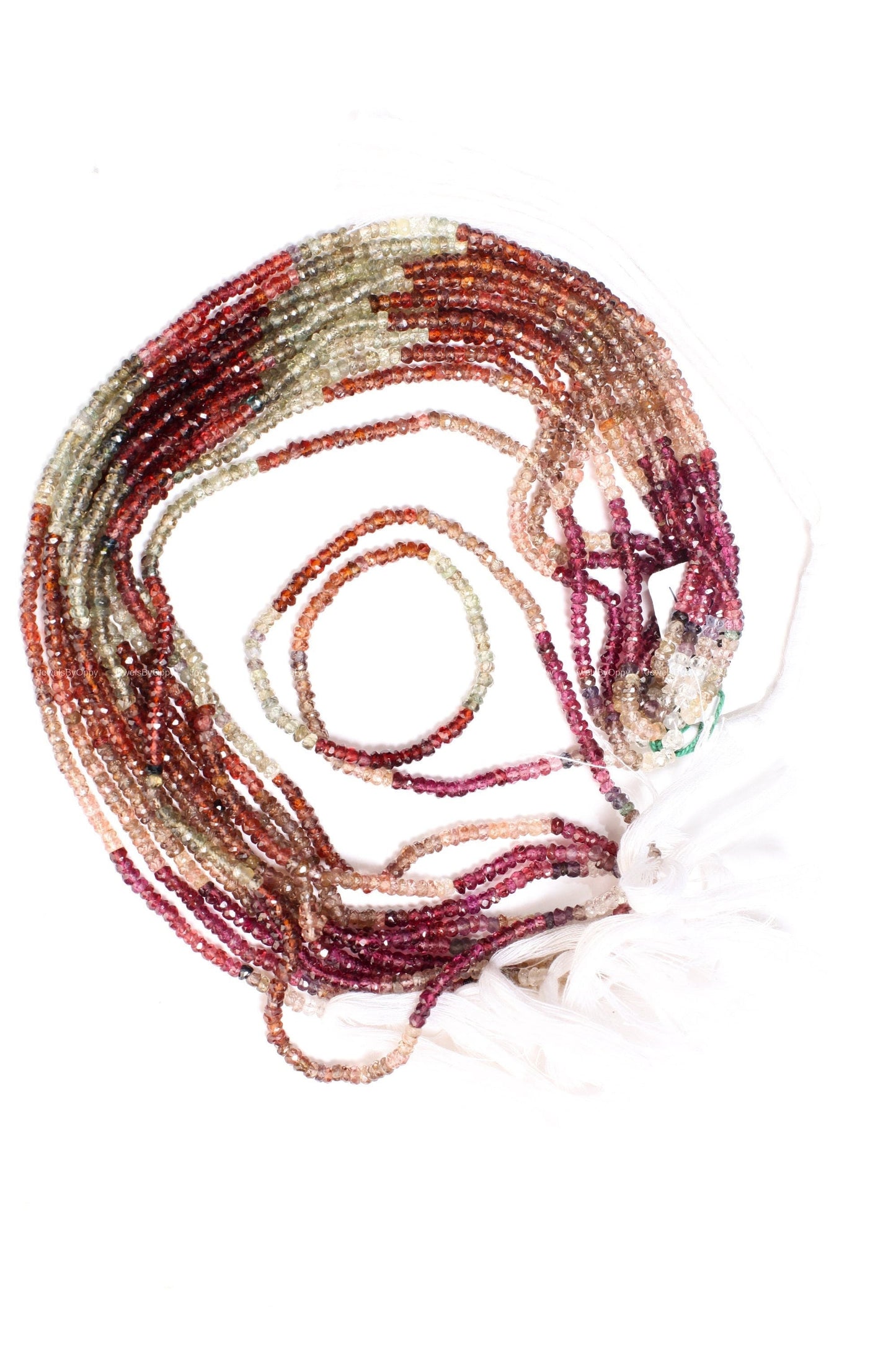 Natural Tundra Sapphire 3.5mm Shaded Micro Faceted Roundel High Quality Jewelry Making Gemstone Beads 13" Strand, beautiful vibrant shade .