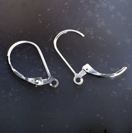Freshwater Dangling Baroque Pearl with Red Rose Flower bead in 925 Sterling Silver Earwire, Bridal, Boho, Handmade Gift