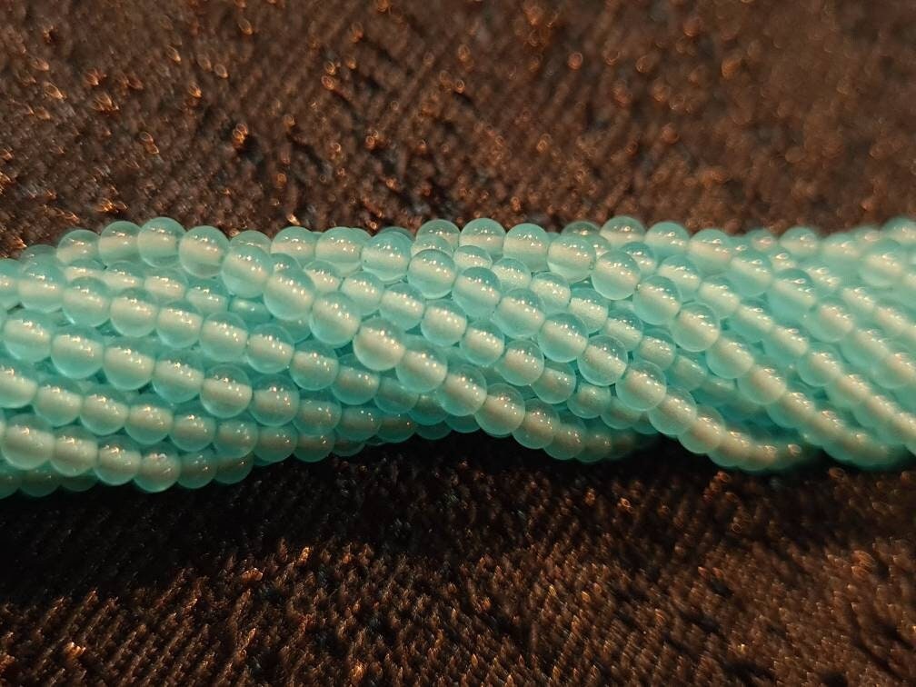 Apatite 2mm Round Beads, Jewelry Making Round Polished Gemstone Beads, DIY Necklace, Bracelet 16" Strand