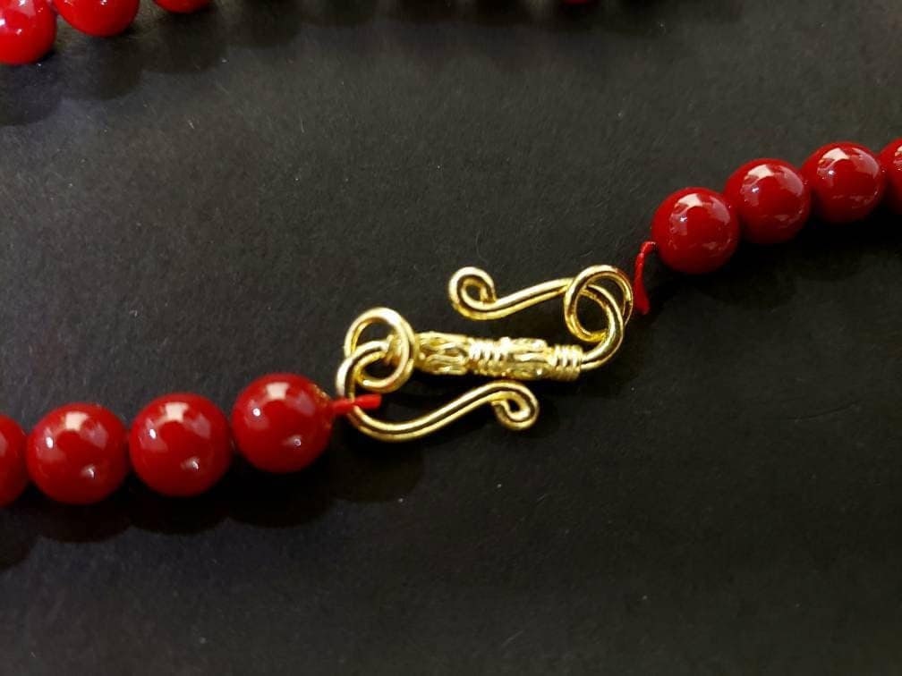 22K Gold Vermeil ,925 Sterling Silver 22mm long S hook clasp with 2 solid ring, vintage handmade hook clap for jewelry making, 1 PC or bulk