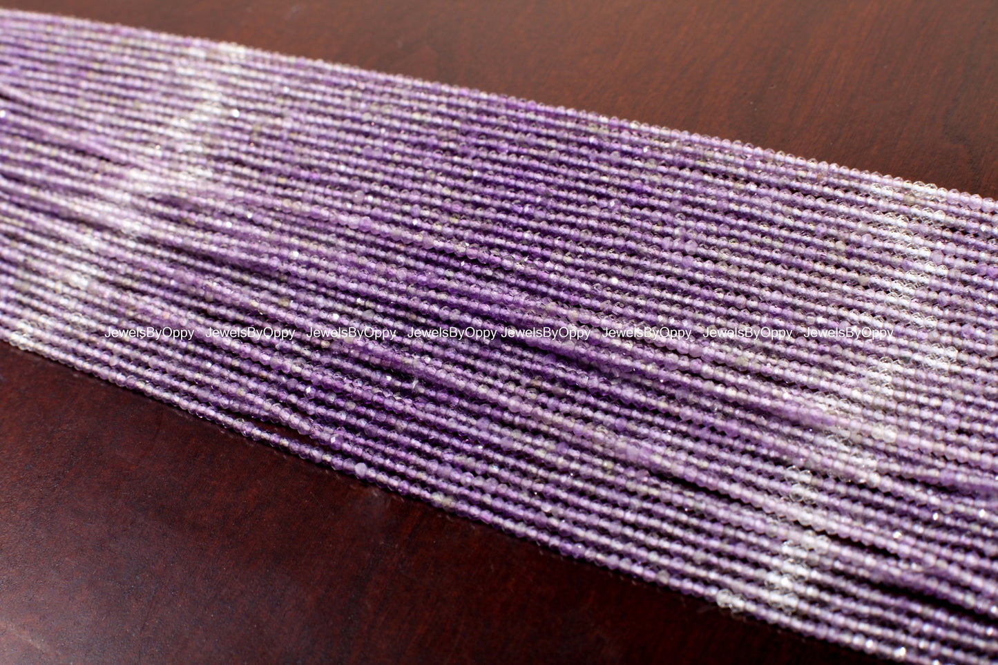 Amethyst Micro Faceted AAA Round 2mm, Jewelry Making Necklace, Bracelet, DIY Gemstone Beads 12.75" Strand