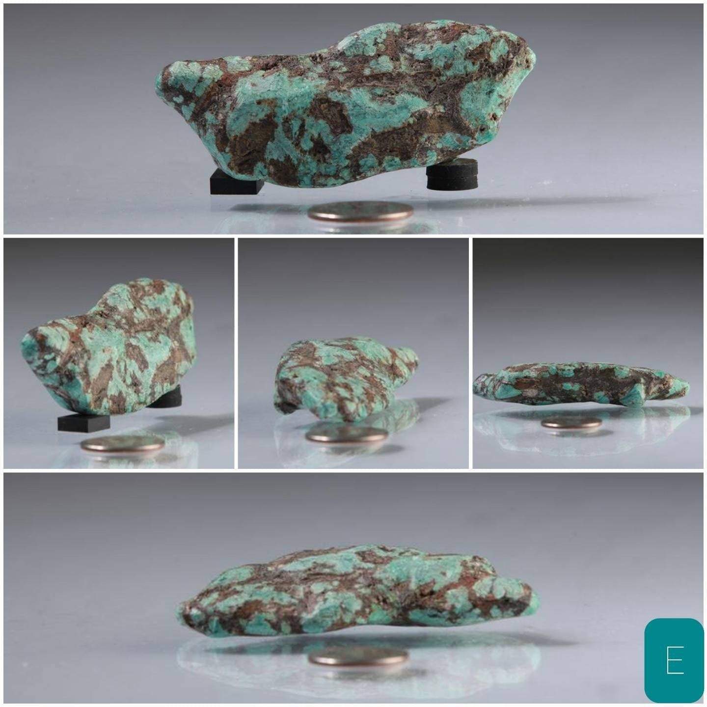 Natural Tibetan Turquoise Rough Uncut Rock Mineral Gemstone