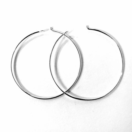 925 sterling silver beading hoop 25mm, 30mm & 35mm earring , jewelry making supplies, high quality, earring making findings 1 pair .