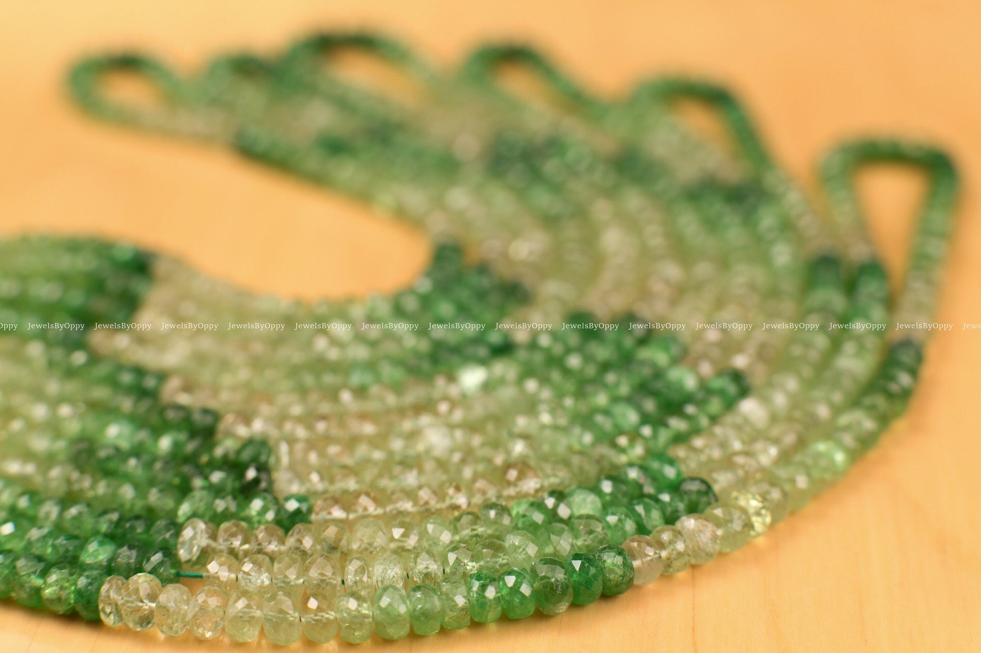 Natural Tsavorite shaded Micro Faceted Rondelle 5-5.5mm AAA clear quality, rare Tsavorite , Jewelry making beads. 7" & 14" strand