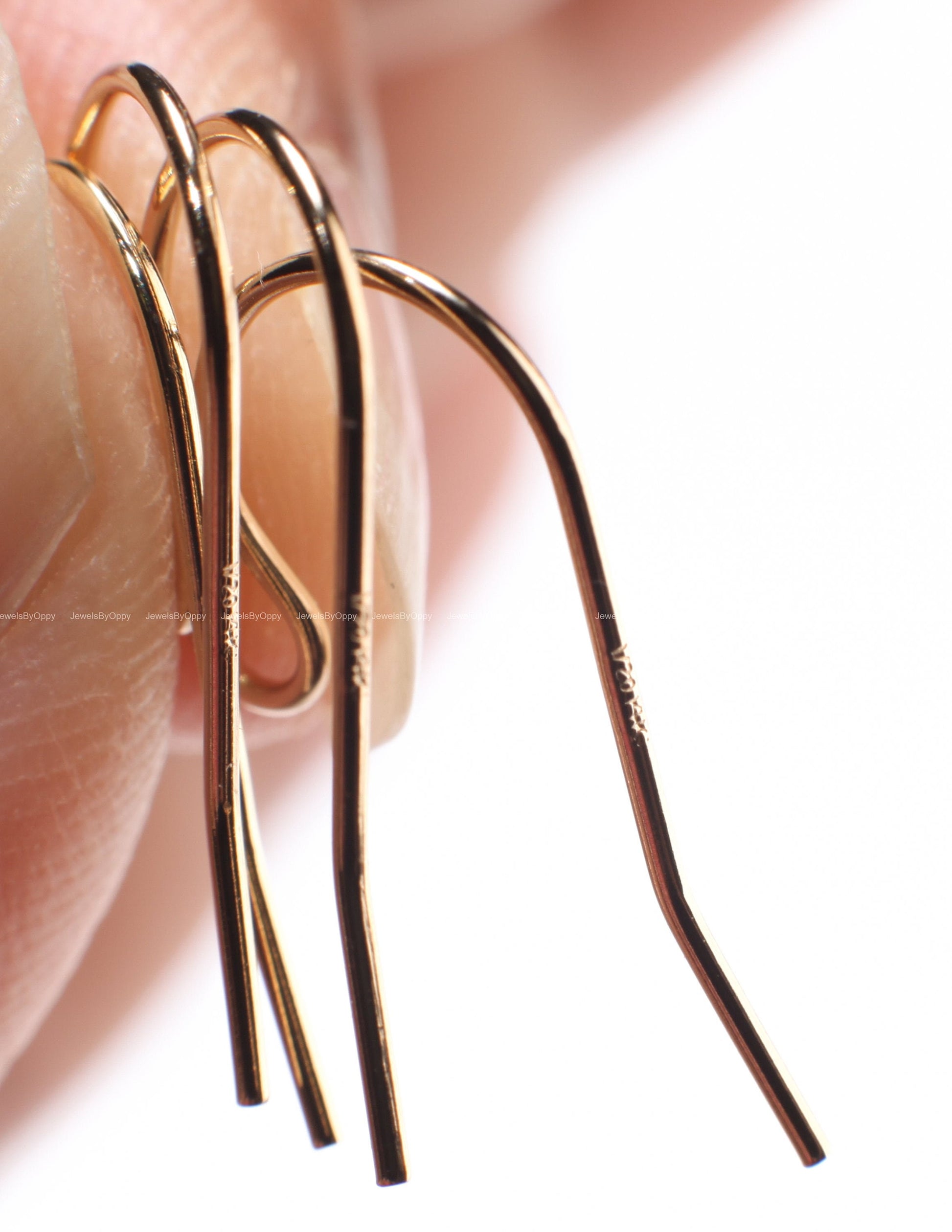 Hot Pink Chalcedony 9.5x25mm long Briolette Teardrop, 14K Gold Filled Earwire or Leverback, Boho, Gemstone Jewelry handmade Gift for Her