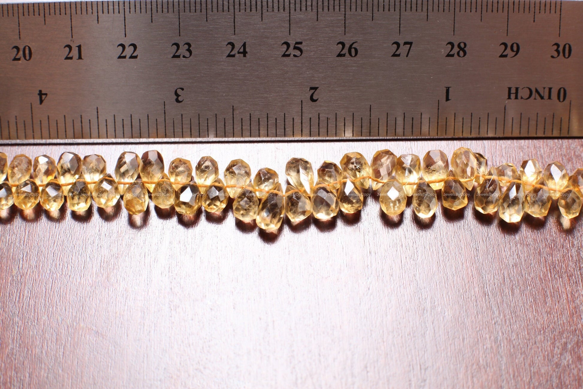 Citrine Faceted Briolette, Natural Citrine Gemstone Teardrop 4×6-5×8mm Jewelry Making Earring, Necklace 18Pcs,36Pcs