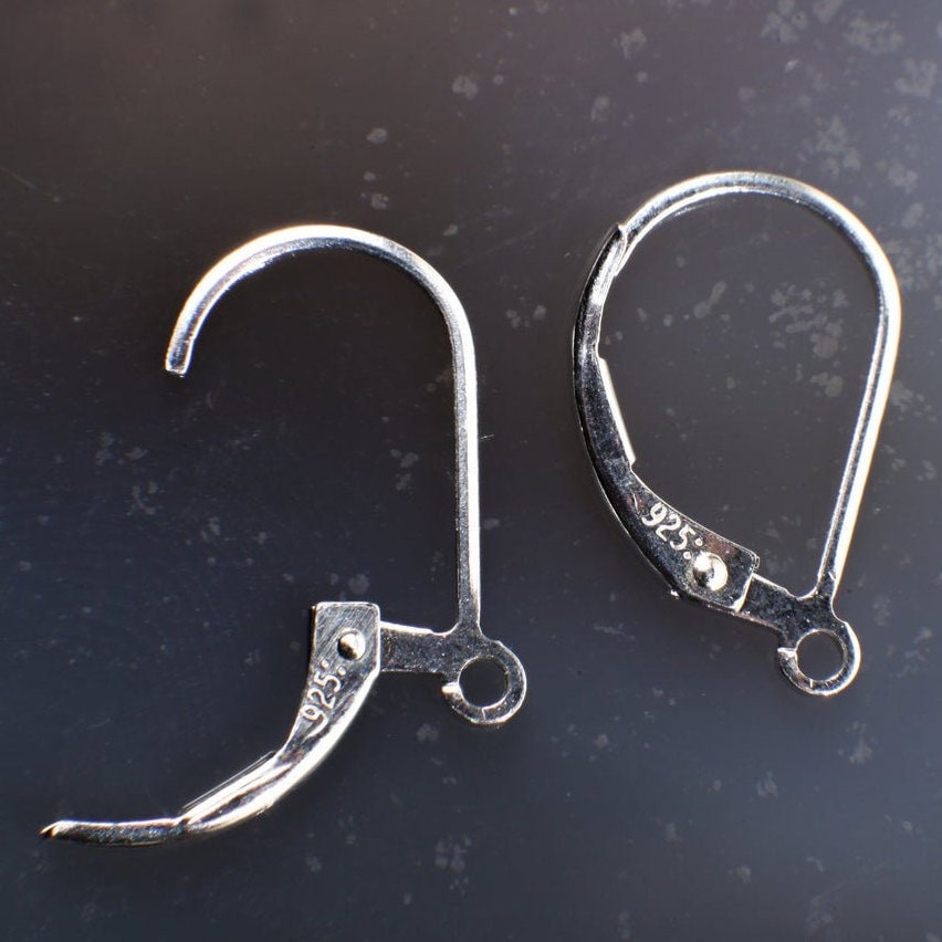 Black Rutilated Quartz Wire Wrapped 12x16mm drop in 925 Sterling Silver and 14K Gold Filled earrings in French Hook Earwire or Leverback.