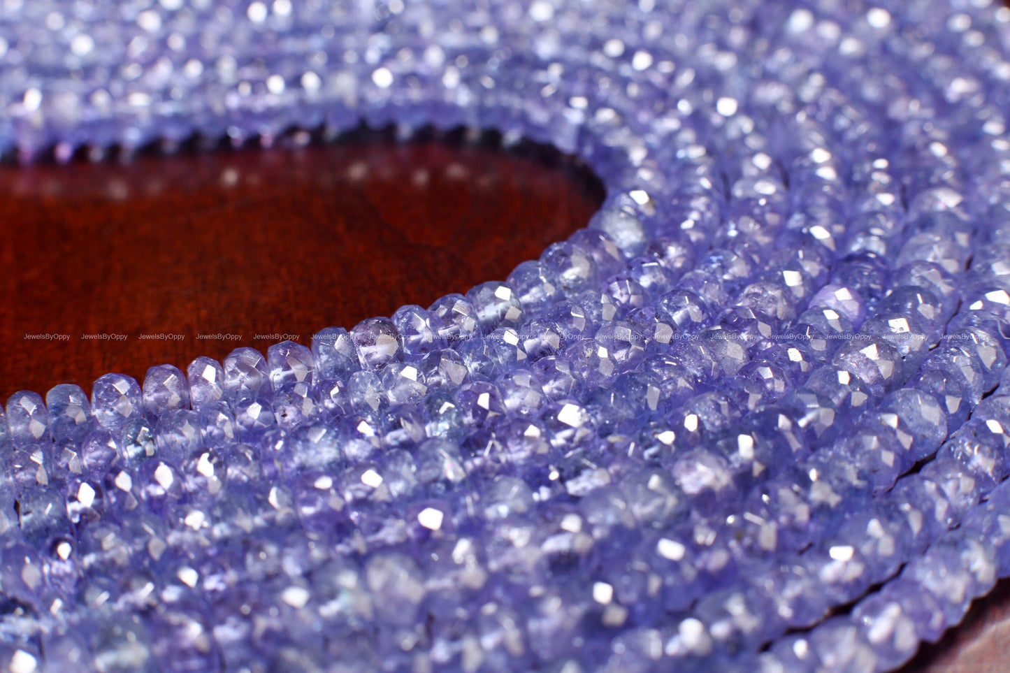 Natural Tanzanite Faceted Rondelle 4.5,5,6mm large beautiful Violet Blue Beads,AAA super quality,DIY Jewelry Making 7", 14" strand.