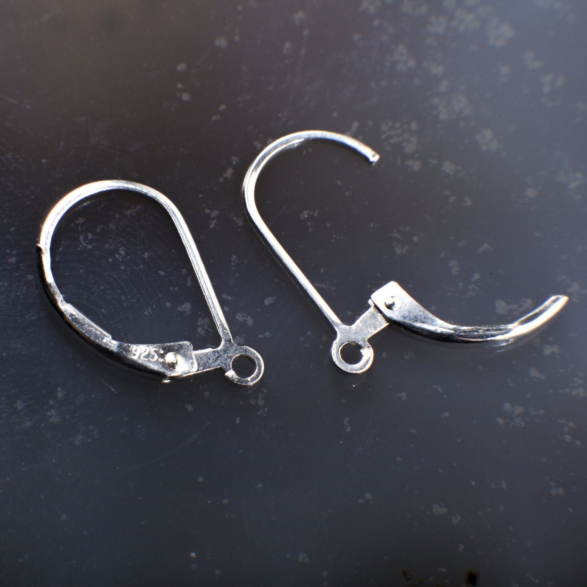 Watermelon Tourmaline Earrings, Wire Wrapped Dangling Briolette in 925 Sterling Silver Chandelier and Earwire, Bridal, Boho, Handmade Gift