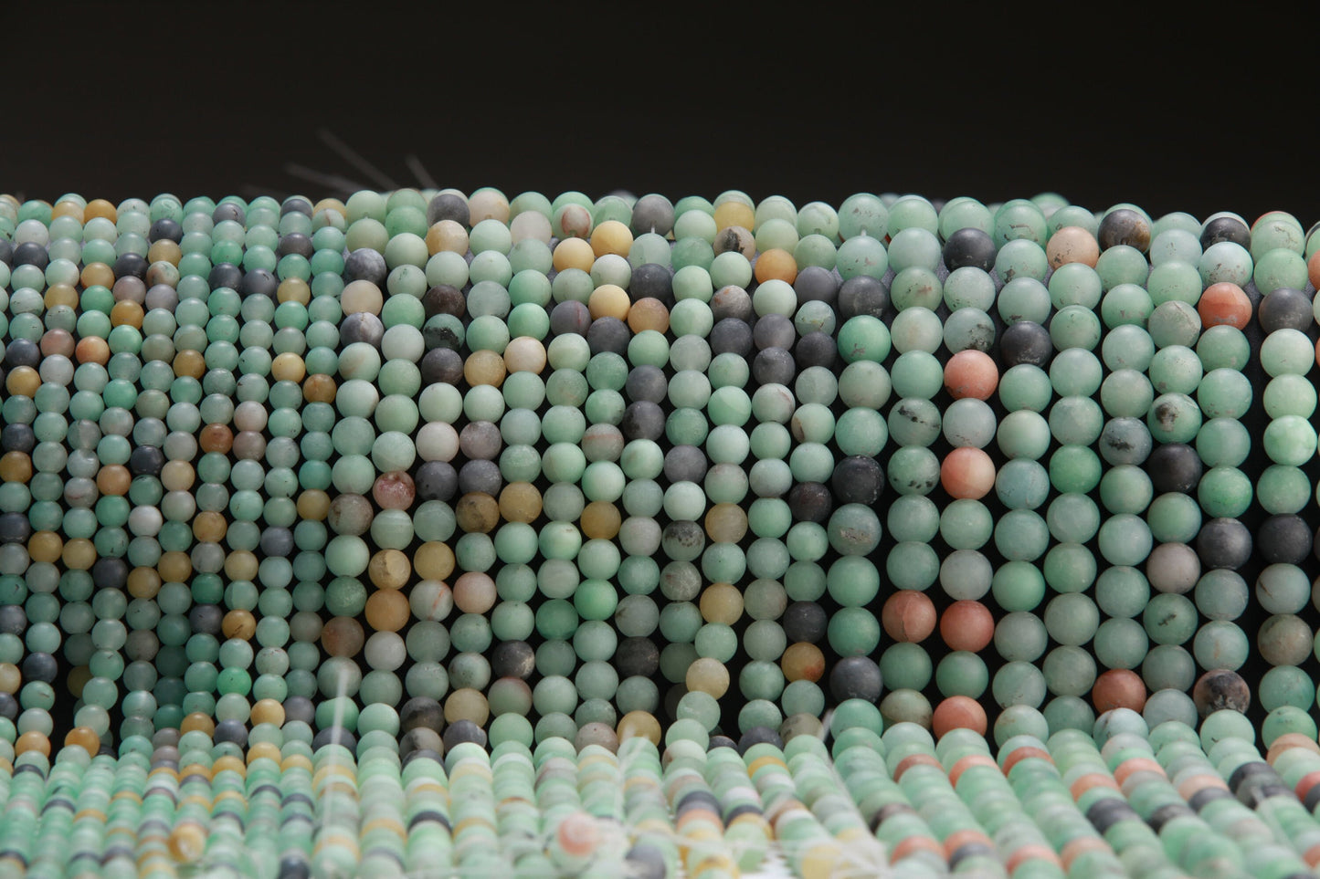 Genuine Multi Amazonite Matte 6mm 8mm 10mm -Single/Bulk strand wholesale 15” strand