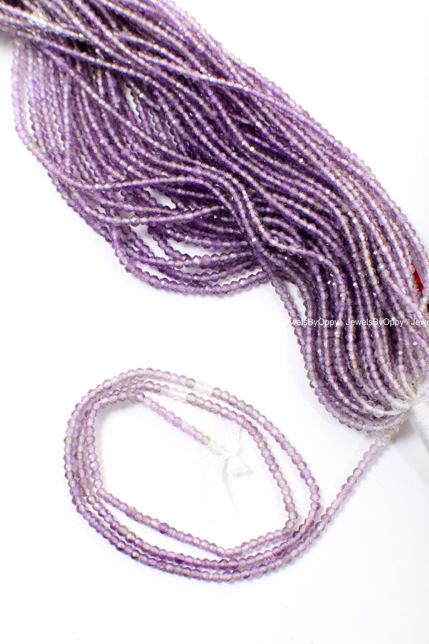 Amethyst Micro Faceted AAA Round 2mm, Jewelry Making Necklace, Bracelet, DIY Gemstone Beads 12.75&quot; Strand