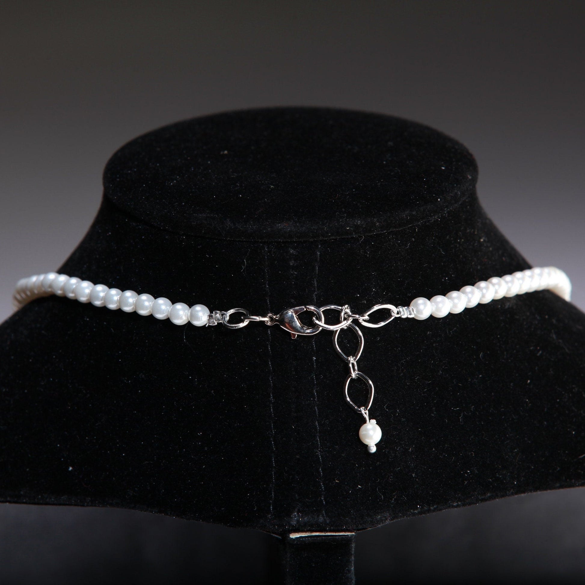 Natural Freshwater Biwa Pearl 10x20mm with Oyster Shell Pearl and Crystal Accent Adjustable Chains 16.5&quot; to 18&quot; Y Necklace