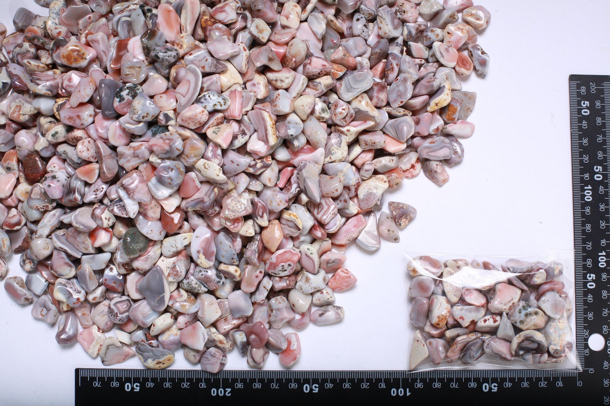 Red Carnelian, Pink Botswana Agate, Amethyst 8-60mm Loose Irregular Undrilled Chips, Tumbled Gemstone, Nugget, Bulk, Rock, Single / Bulk