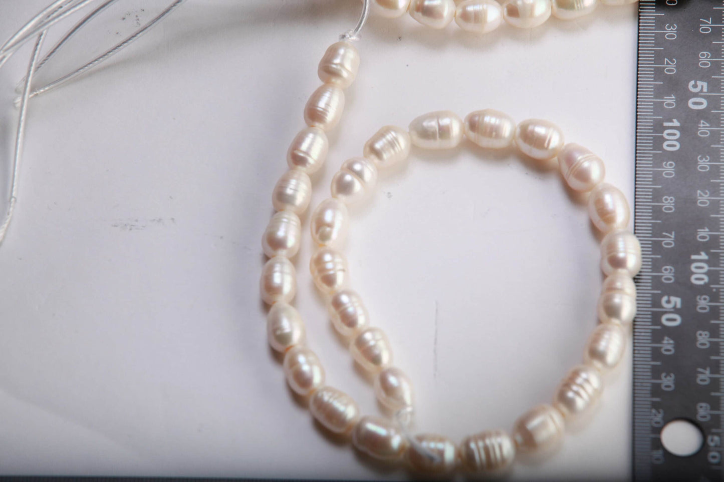 Natural Freshwater Baroque Pearl 10x13mm, 2mm Large hole, by piece, great for leather jewelry, 2mm leather go through