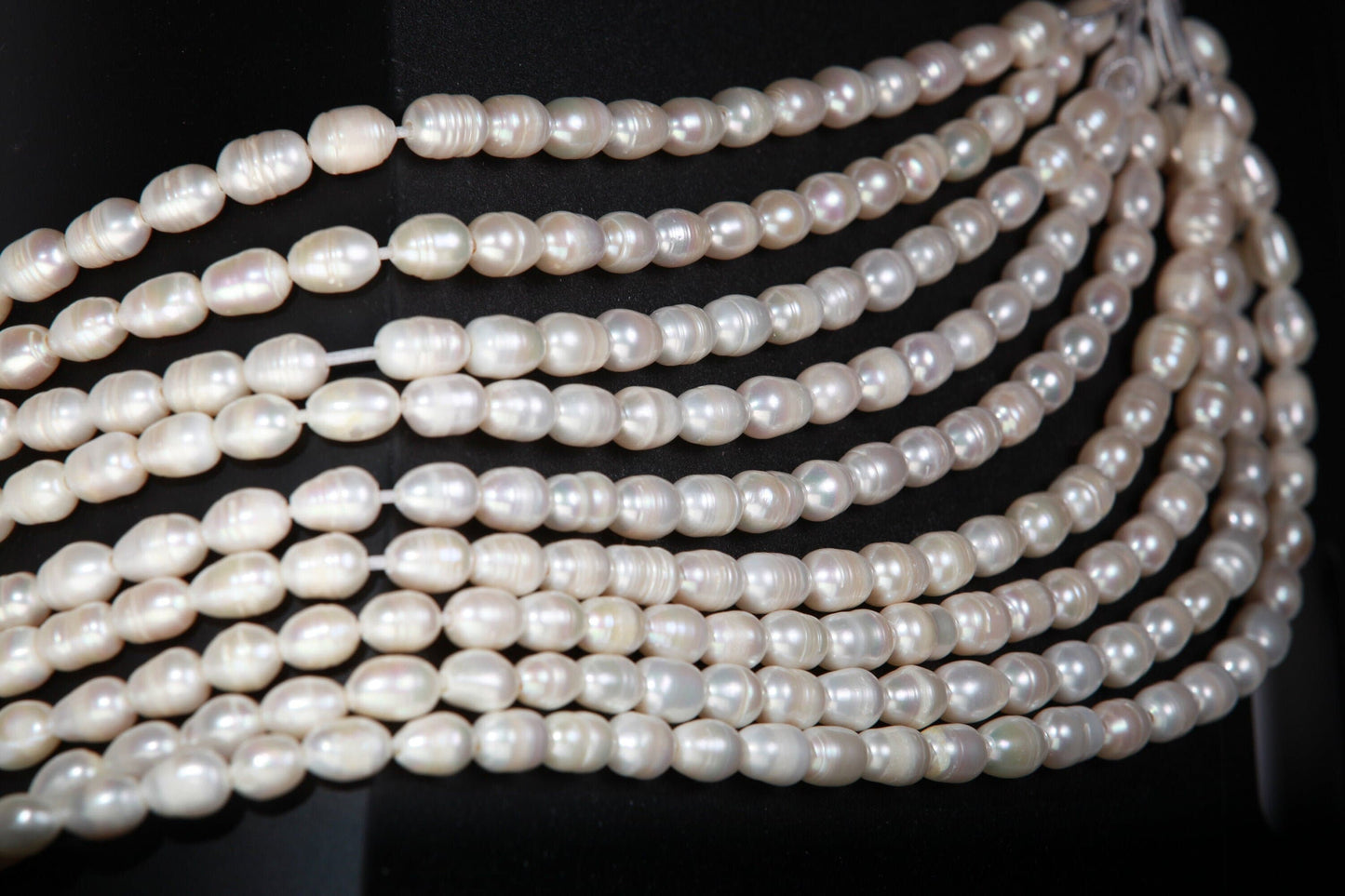 Natural Freshwater Baroque Pearl 10x13mm, 2mm Large hole, by piece, great for leather jewelry, 2mm leather go through