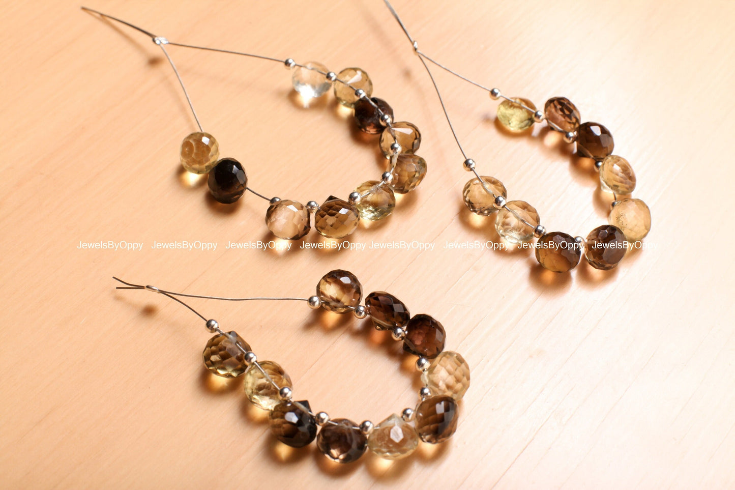 Bio Lemon Quartz Faceted Onion Shape 7.5-9mm, Natural AAA Quality Lemon Quartz Shaded Briolette Jewelry Making Necklace, Bracelet Beads