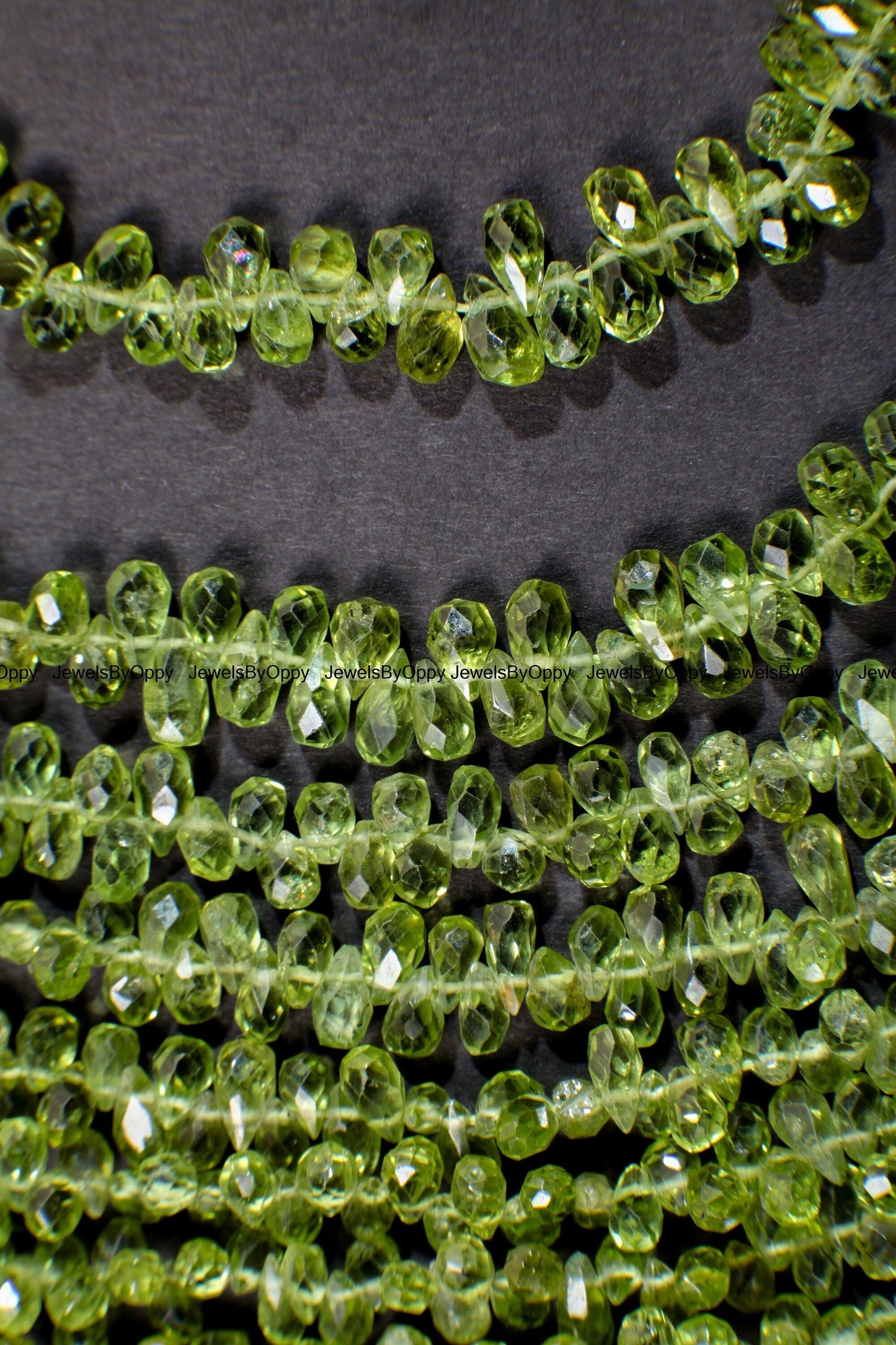 Peridot Faceted drop, AAA Natural Peridot Faceted Briolette Teardrop 3x5-4x7mm Gemstone Beads 10,20,30 pcs jewelry making drop