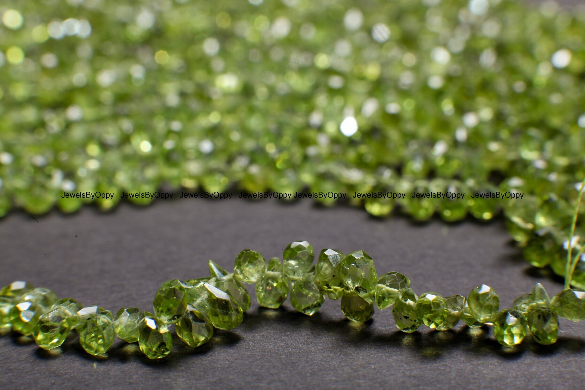 Peridot Faceted drop, AAA Natural Peridot Faceted Briolette Teardrop 3x5-4x7mm Gemstone Beads 10,20,30 pcs jewelry making drop