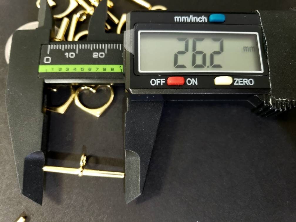 18k gold vermeil 14mm heart toggle clasp.1 set,18k gold over 925 Sterling Silver.925 stamped,high quality