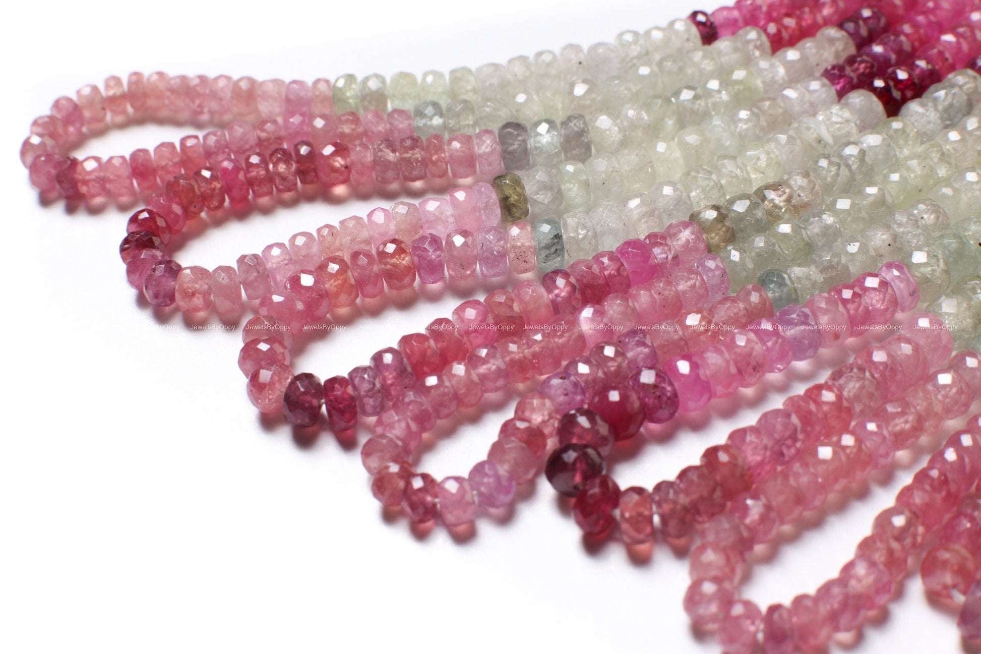 Multi Sapphire Rondelle, Natural umba sapphire large size 5-5.5mm Faceted Roundel Gemstone Jewelry Beads in 8&quot;/16&quot; Strand, High Quality