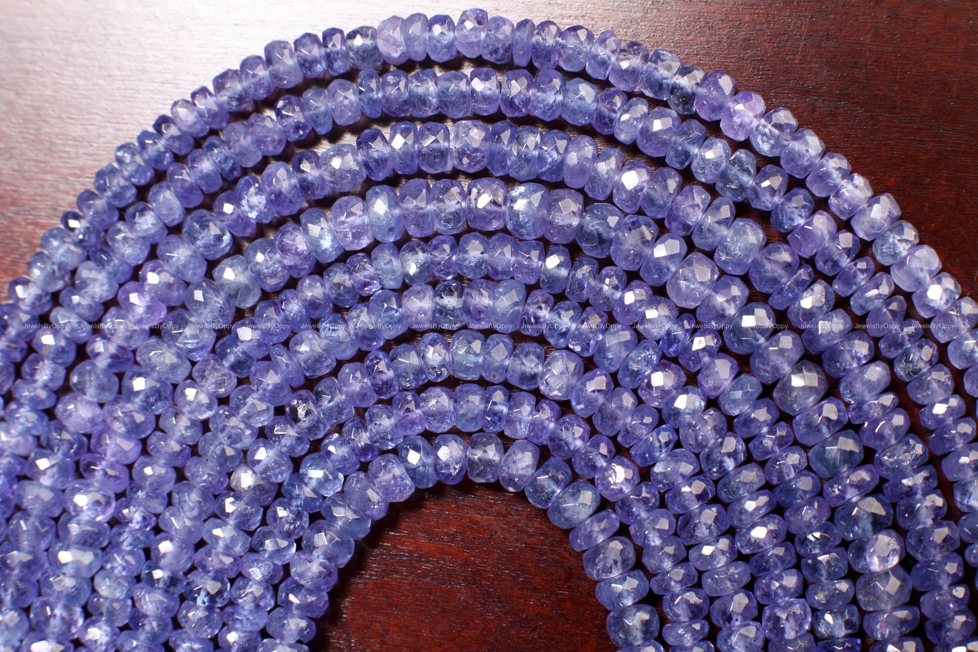 Natural Tanzanite Faceted Rondelle 4.5,5,6mm large beautiful Violet Blue Beads,AAA super quality,DIY Jewelry Making 7&quot;, 14&quot; strand.