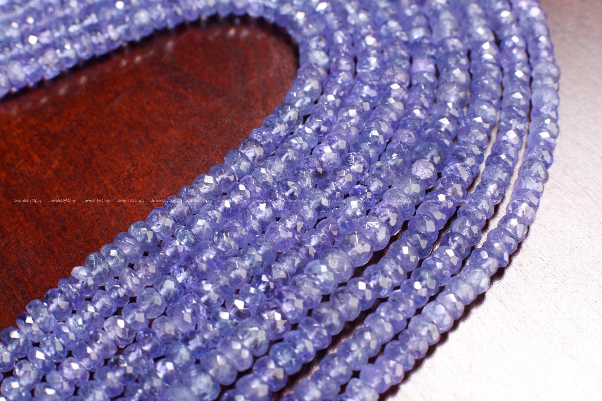 Natural Tanzanite Faceted Rondelle 4.5,5,6mm large beautiful Violet Blue Beads,AAA super quality,DIY Jewelry Making 7&quot;, 14&quot; strand.