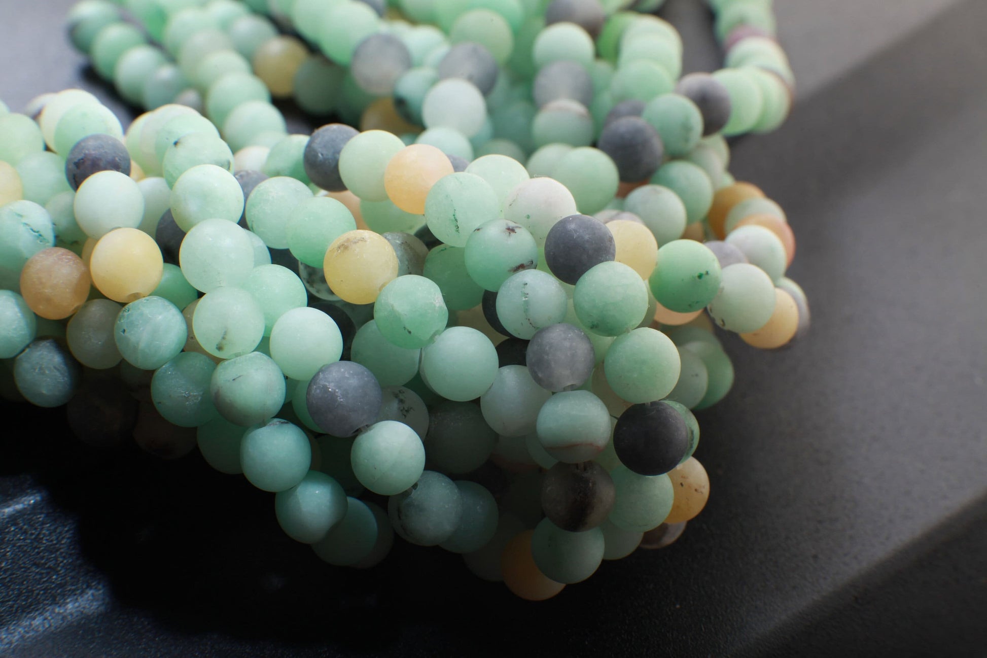 Genuine Multi Amazonite Matte 6mm 8mm 10mm -Single/Bulk strand wholesale 15” strand