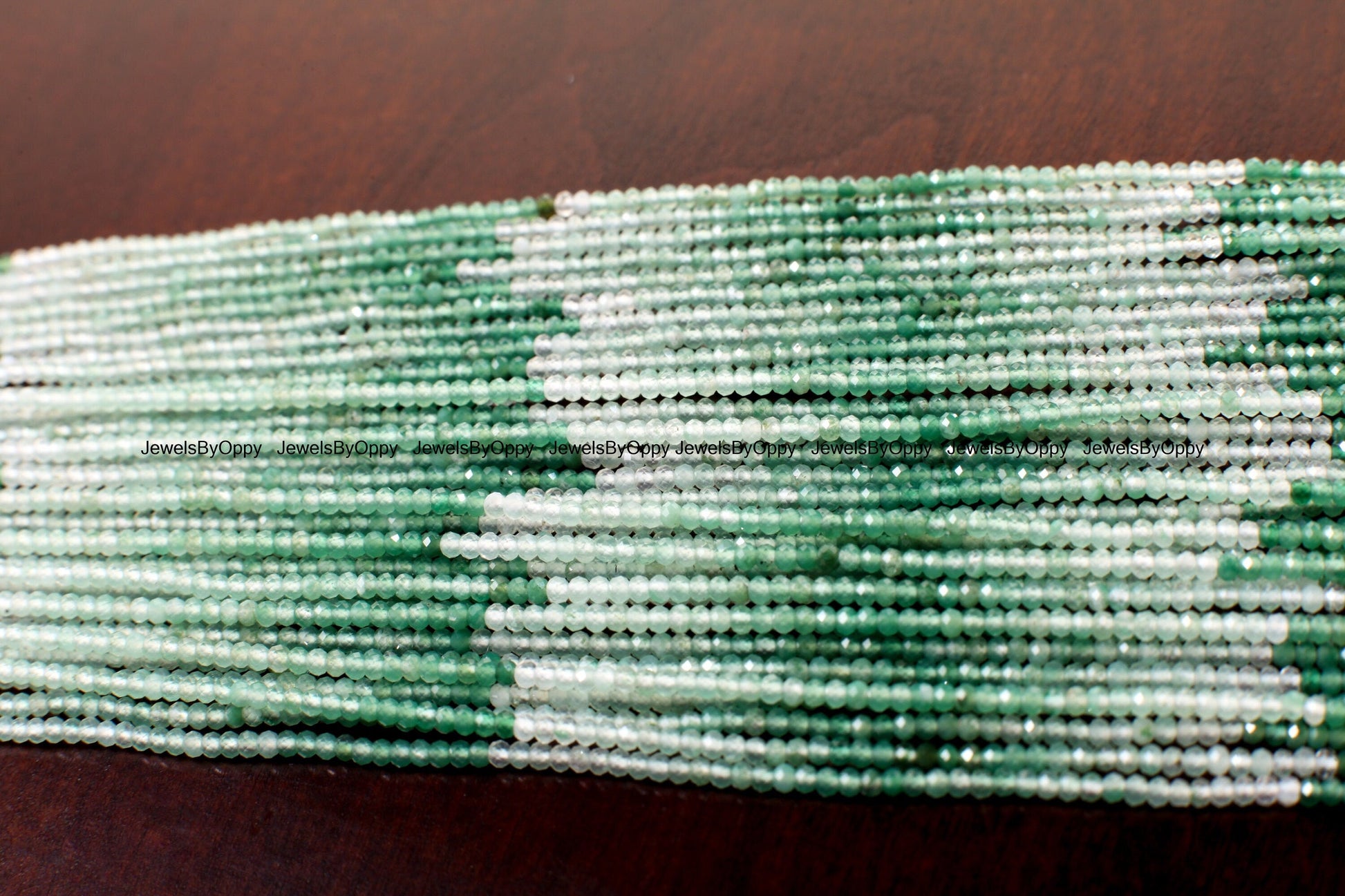Aventurine Micro Faceted shaded Round 1.8mm, Jewelry Making Necklace, Bracelet, DIY Gemstone Beads 13" Strand