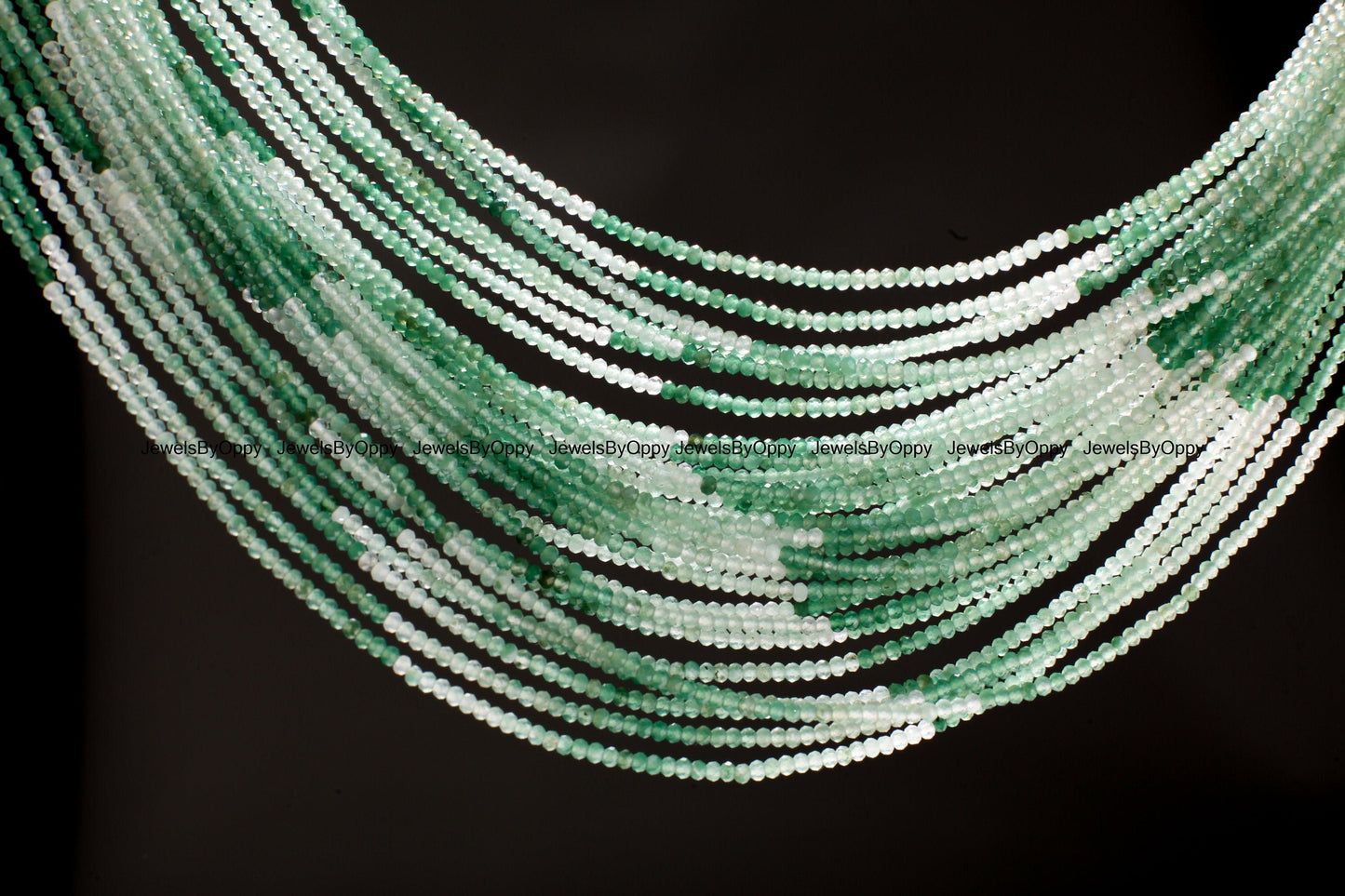 Aventurine Micro Faceted shaded Round 1.8mm, Jewelry Making Necklace, Bracelet, DIY Gemstone Beads 13" Strand