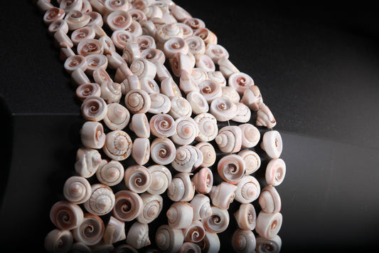 Natural Graduated Sea Shell 15.75" Strand Graduated 15 to 20mm