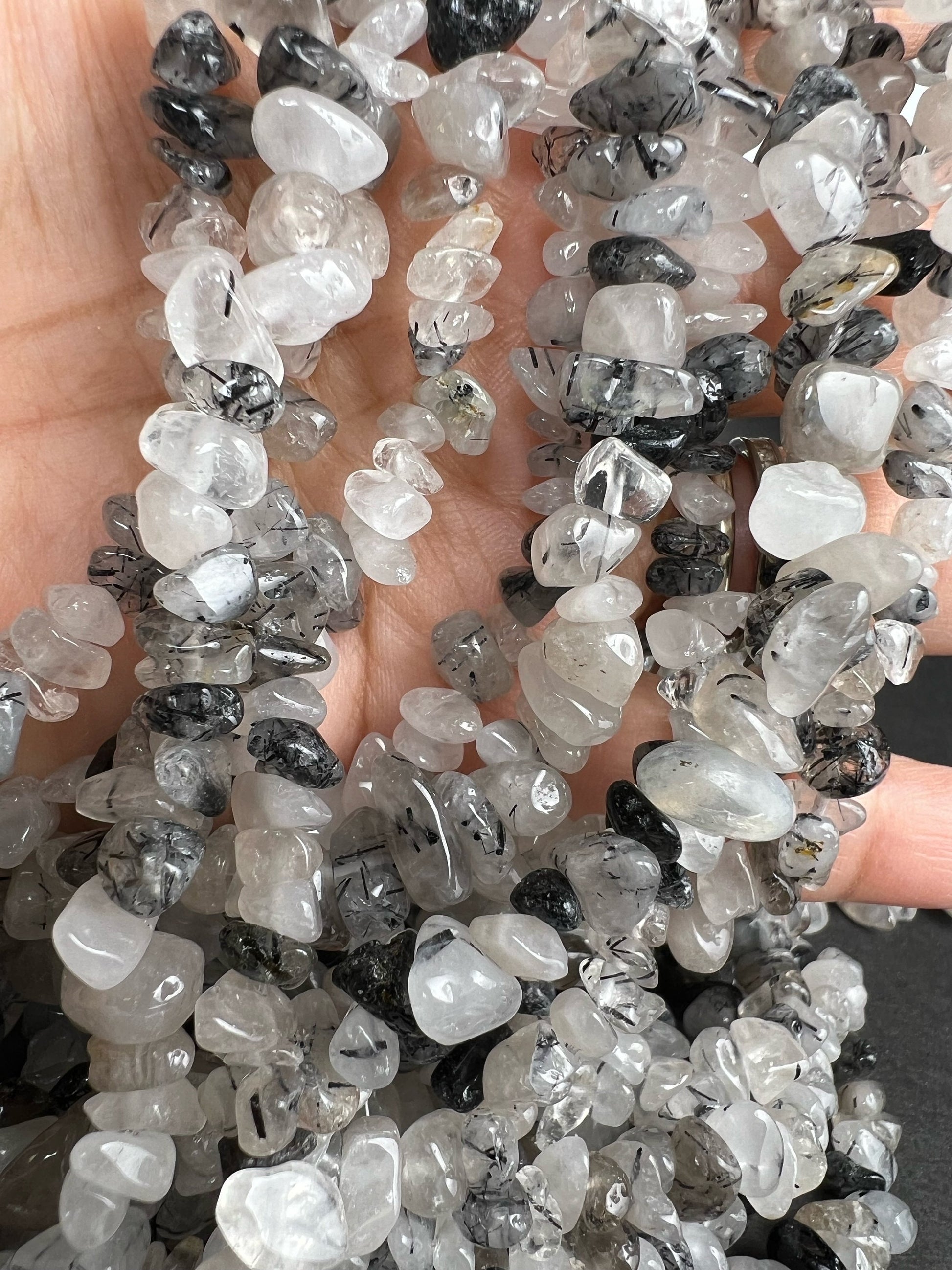 Garnet Unakite fluorite jasper sodalite rutilated quartz raw freeform nugget chip 4-8mm bead. 15” strand natural gemstone