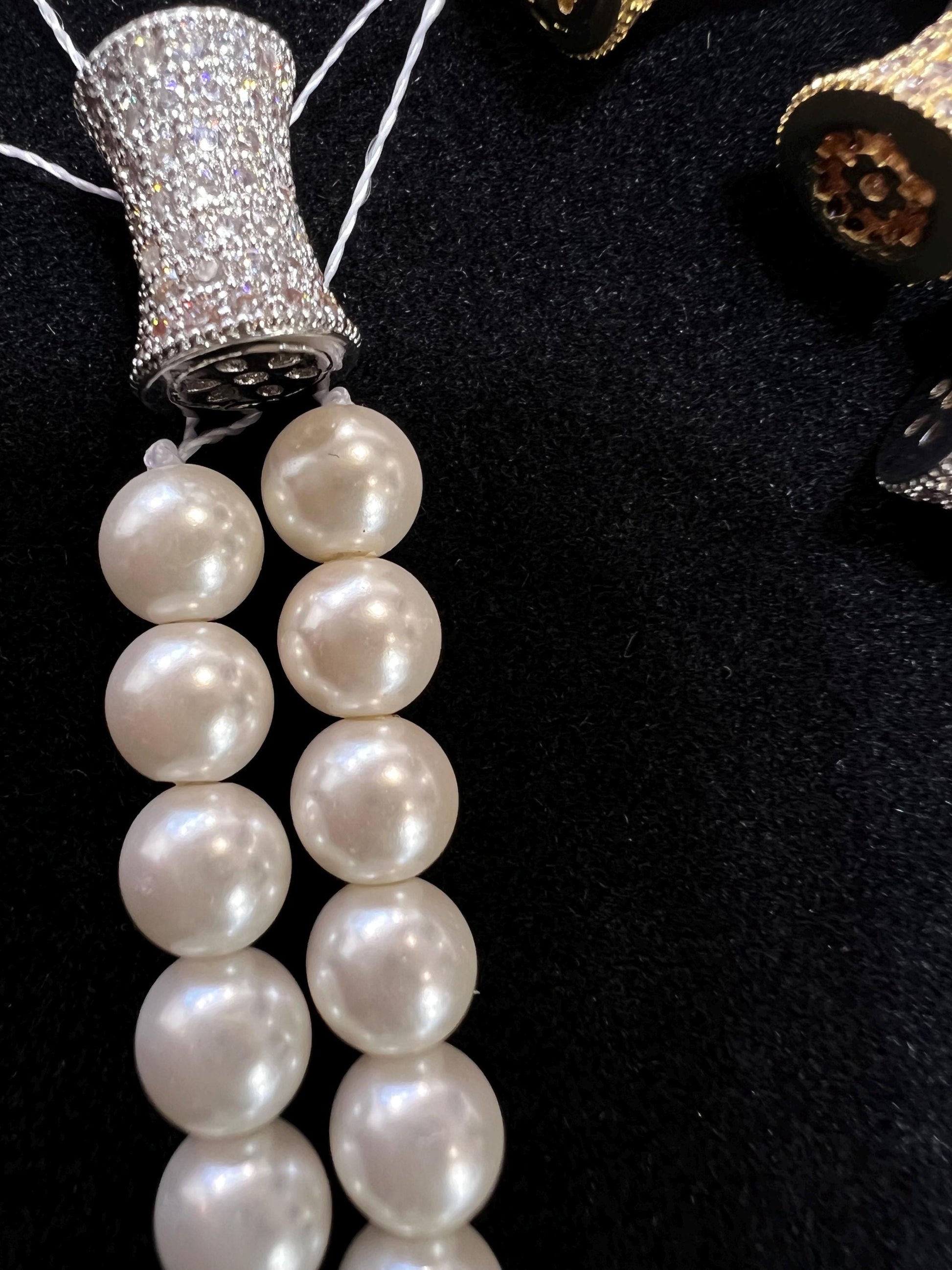 CZ micro pave diamond drum Dog bone spacer Bead 11x17mm Victorian pattern high quality non Tarnish cubic Zirconia jewelry making charm