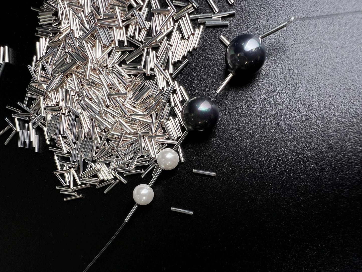 925 Sterling Silver 6mm Liquid Silver, Made in USA, High Quality tube spacer jewelry making supplies. 50, 100 pcs