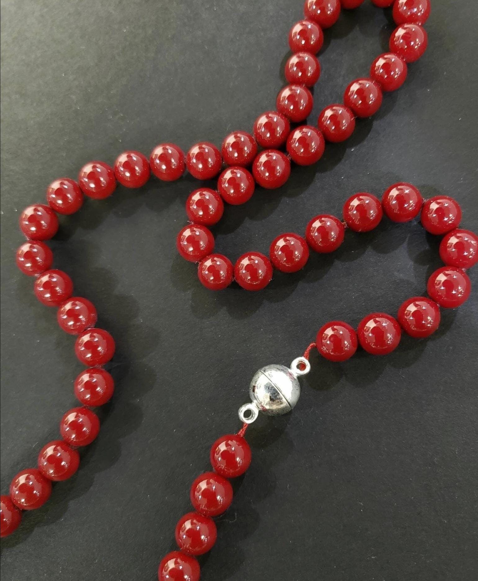 4 sets Mag clasp 8mm round, silver, gold, black and Rose Gold plated brass, good quality, jewelry making clasp