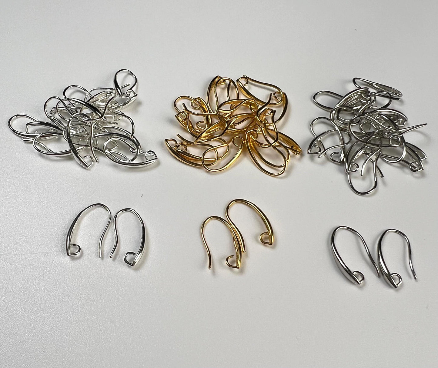 Famcy Hool Earwire with open ring easy to use durable 17mm long , 10,20,50 pcs wholesale, jewelry making fish hook earrings making findings