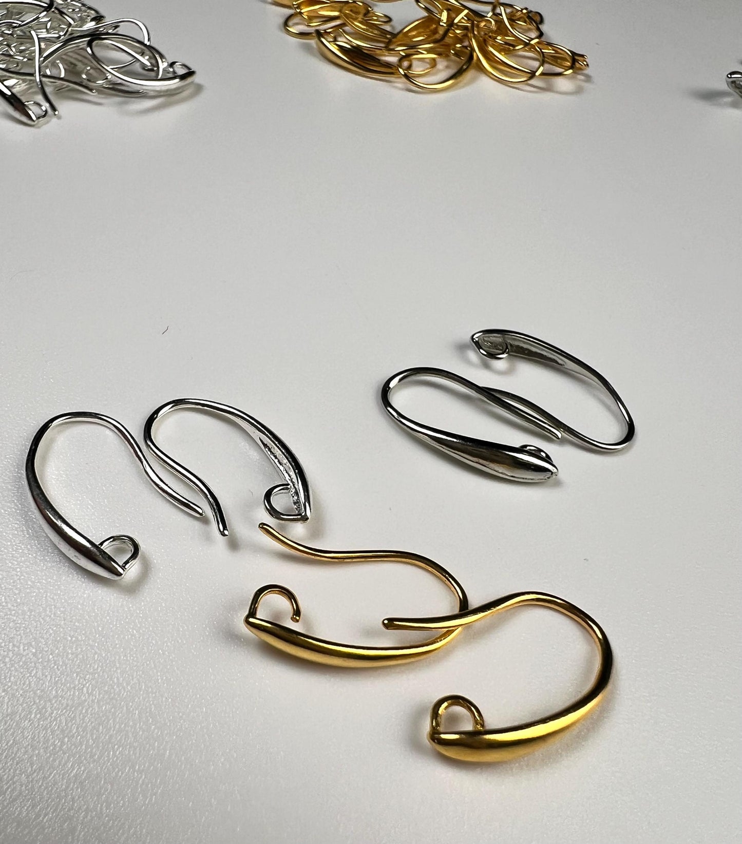 Fancy Hool Earwire with open ring easy to use durable 17mm long , 10,20,50 pcs wholesale, jewelry making fish hook earrings making findings