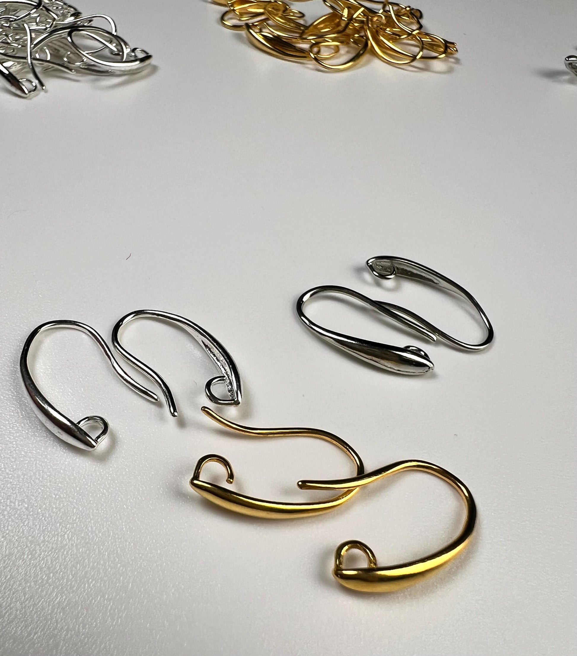 Fancy Hool Earwire with open ring easy to use durable 17mm long , 10,20,50 pcs wholesale, jewelry making fish hook earrings making findings