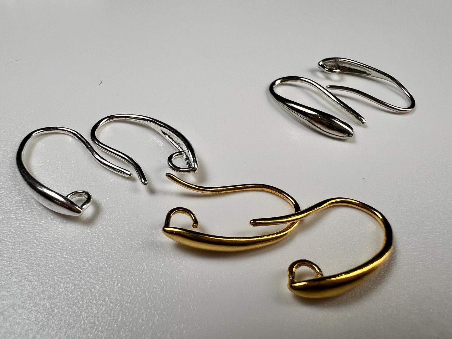 Fancy Hool Earwire with open ring easy to use durable 17mm long , 10,20,50 pcs wholesale, jewelry making fish hook earrings making findings