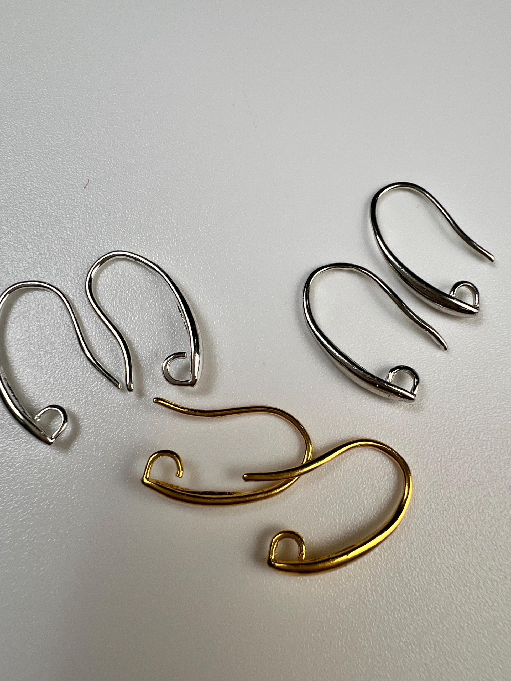 Famcy Hool Earwire with open ring easy to use durable 17mm long , 10,20,50 pcs wholesale, jewelry making fish hook earrings making findings