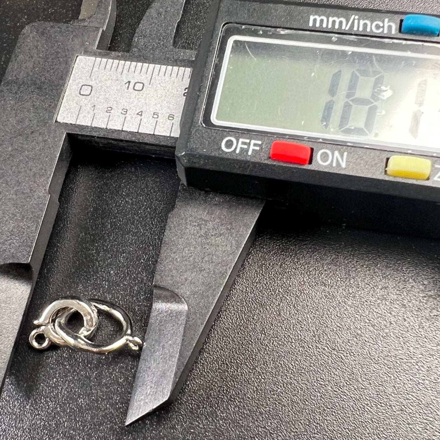 Hook and Eye Pearl clasp, Interchangeable charm pendant hanging enhancer bail hinged open clasp Rhodium Silver 18k gold plated beauty clasp