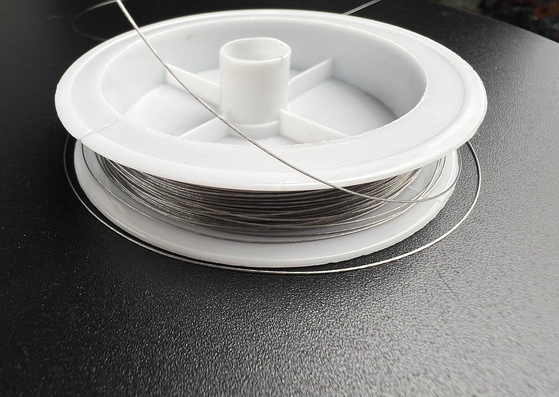Beading wire strong flexible 7strand 164 feet .3mm 1 spool for necklace bracelet jewelry making Tigertail beading wire